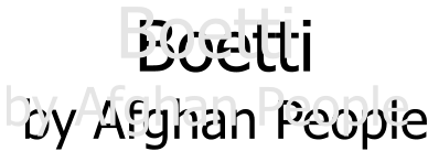 Boetti by Afghan People