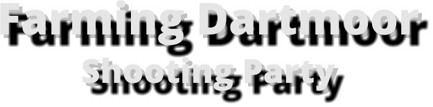 Farming Dartmoor Shooting Party