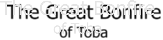 The Great Bonfire of Toba