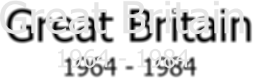 Great Britain 1964 - 1984