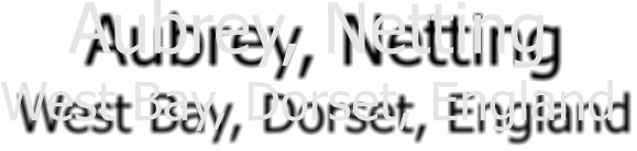 Aubrey, Netting  West Bay, Dorset, England