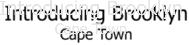 Introducing Brooklyn Cape Town