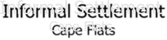 Informal Settlement Cape Flats
