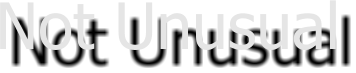Not Unusual