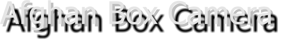 Afghan Box Camera